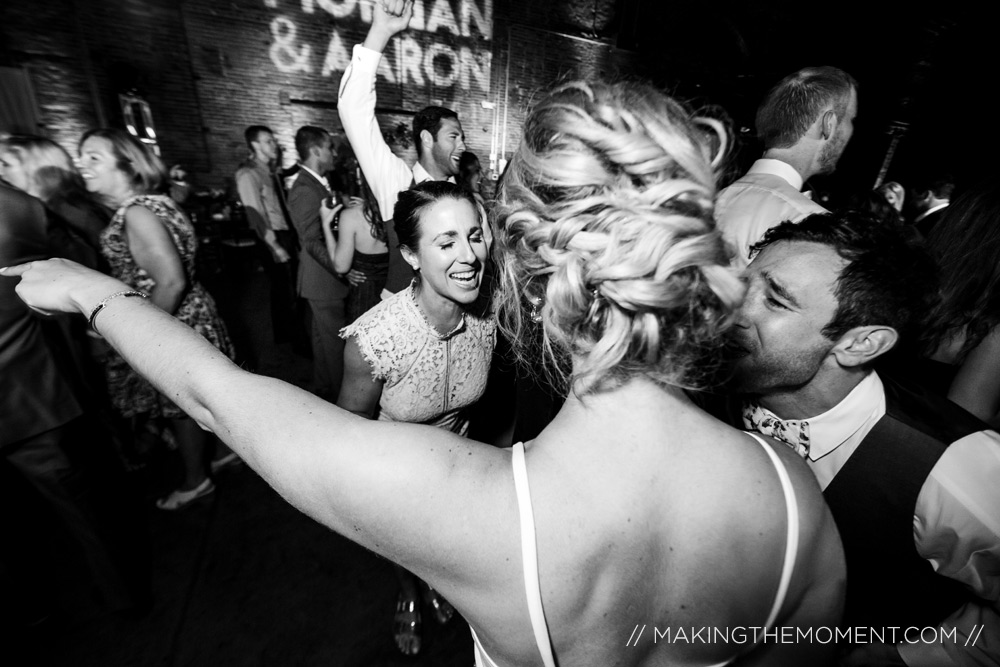 Wedding Reception Party Photography in Cleveland