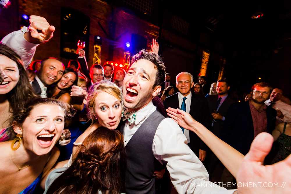 Wedding Reception Party Photography in Cleveland