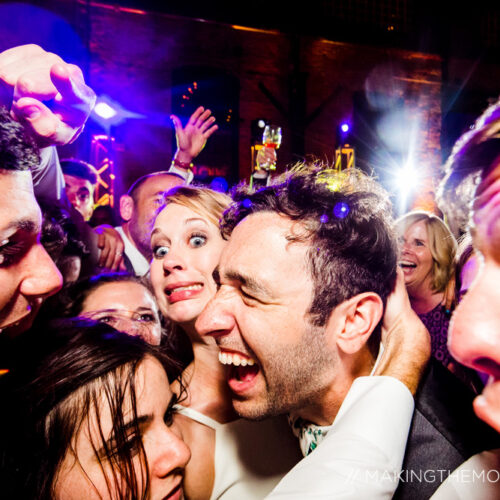 Funny Wedding Reception Photography Cleveland