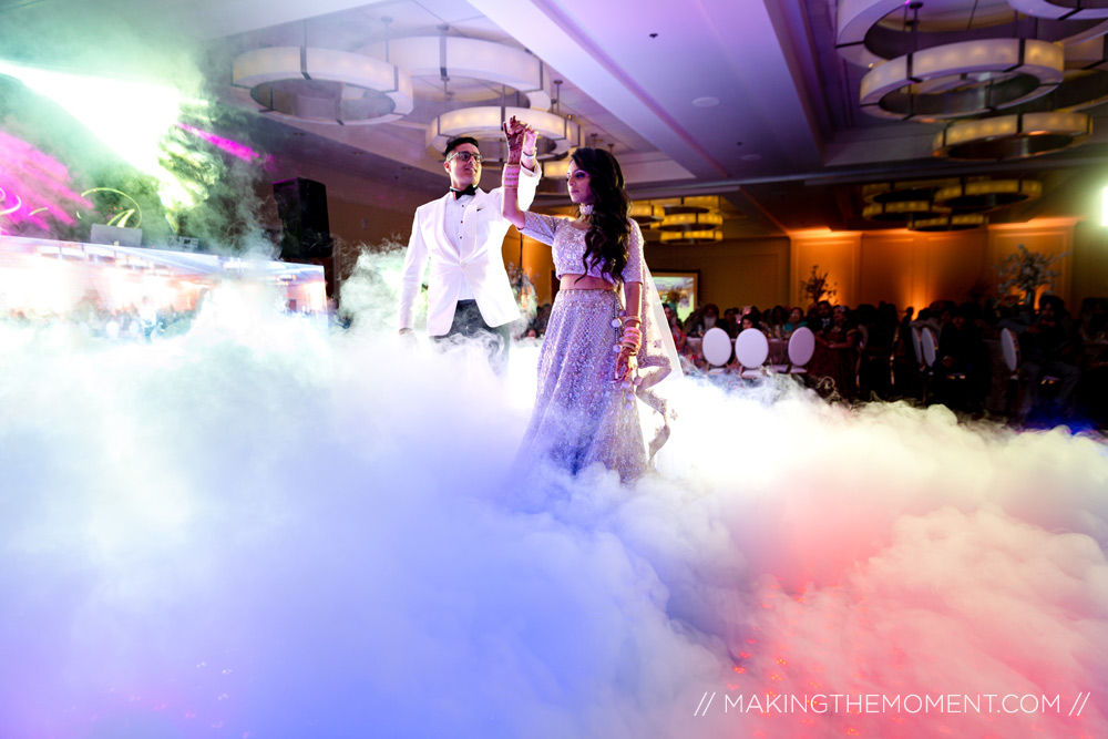 dance on clouds wedding reception