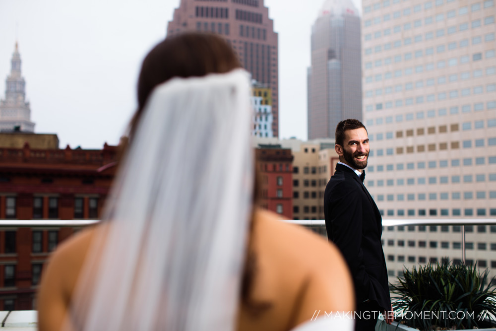 metropolitan 9 rooftop wedding cleveland