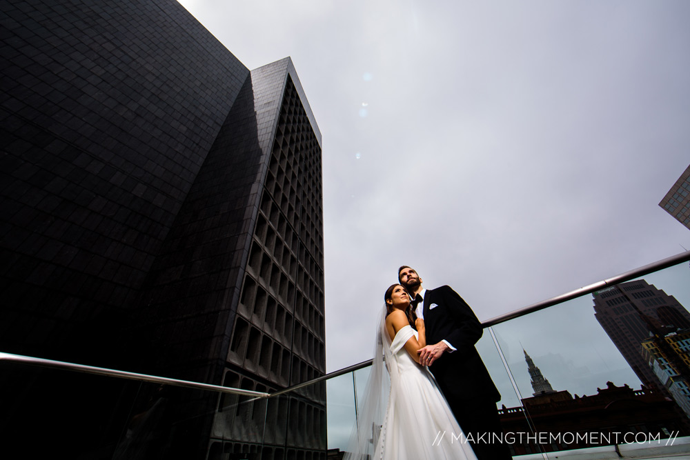 metropolitan 9 rooftop wedding cleveland