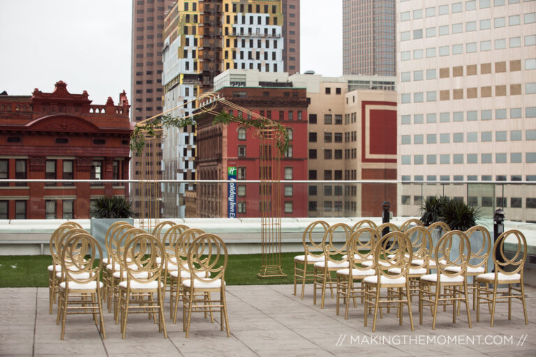 metropolitan 9 rooftop wedding cleveland Making the Moment Photography