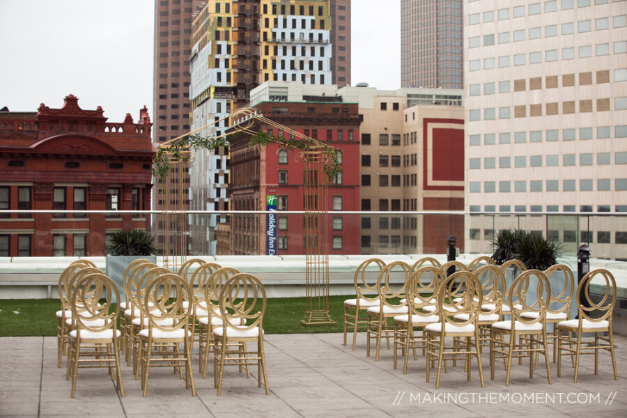 metropolitan 9 rooftop wedding cleveland Making the Moment Photography