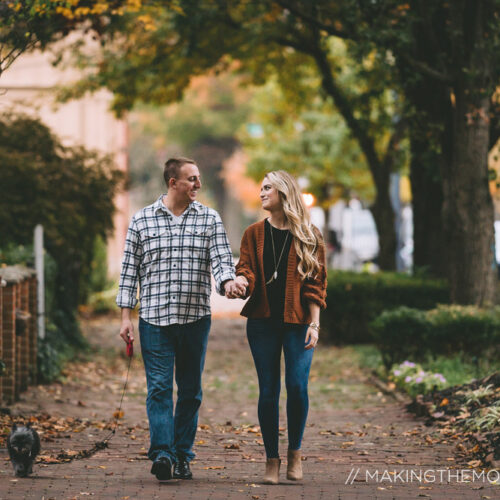 Candid Engagement Photographers Cleveland