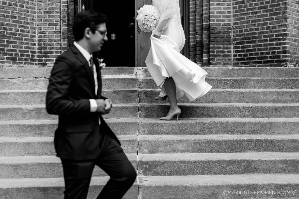 Wedding Dress Candid Cleveland Photographer