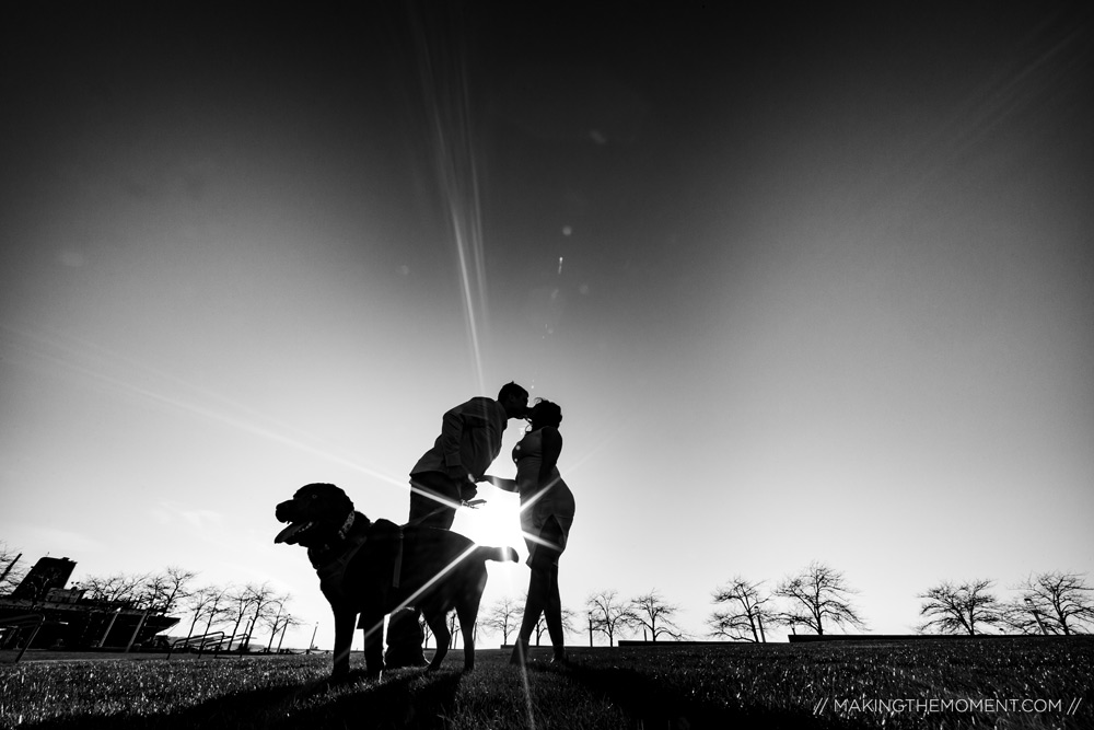 Creative Dog Engagement Session Ideas Cleveland