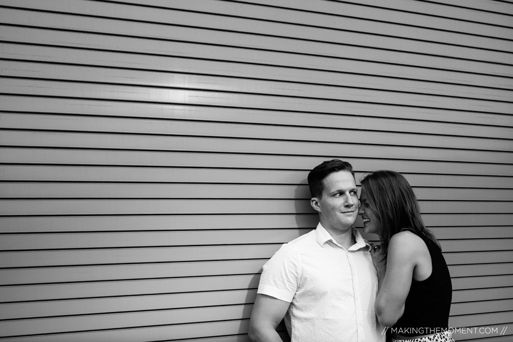 Fun Industrial Engagement Session Cleveland