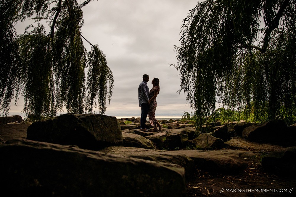 Edgewater Nature Engagement Session Cleveland