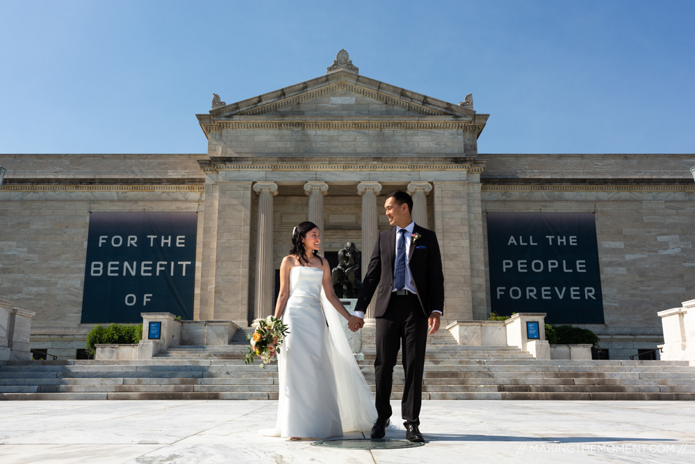 Cleveland Museum of Art Wedding Photographer