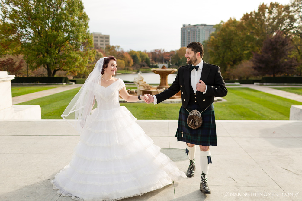 Creative Kilt Cleveland Wedding Photographer