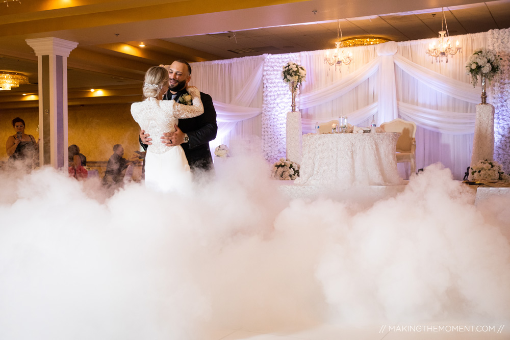 First Ballroom Dance Cleveland Wedding Photographers