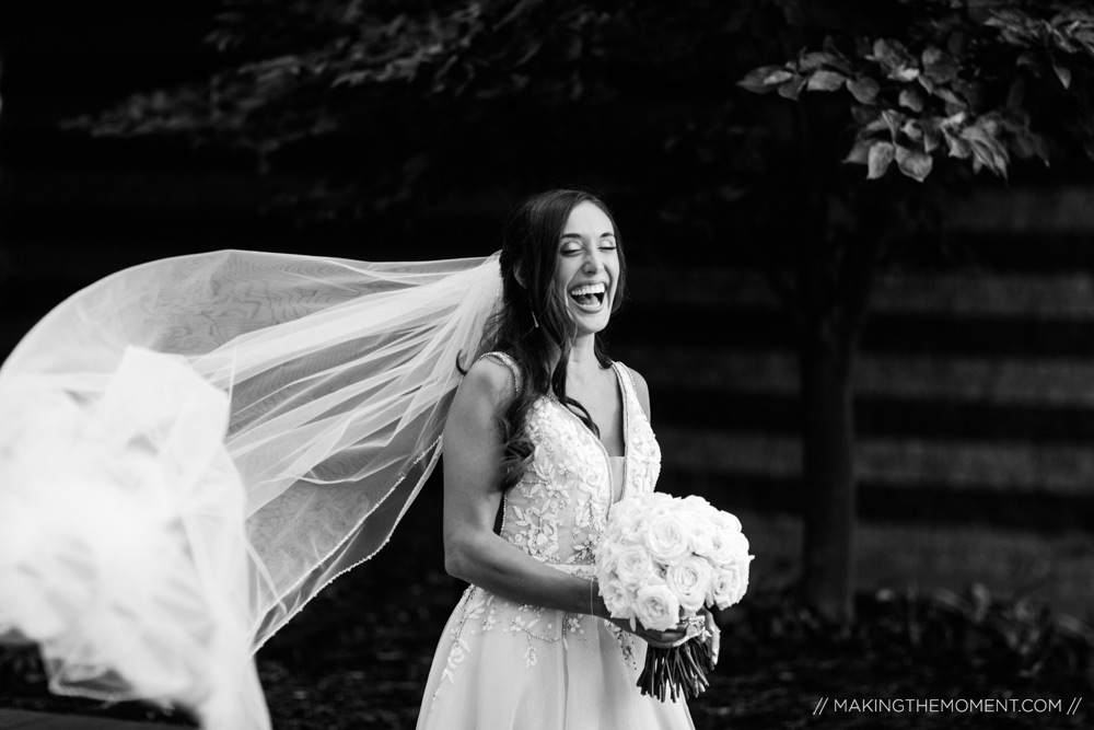 Black and White Wedding Picture Ideas Cleveland Photographer