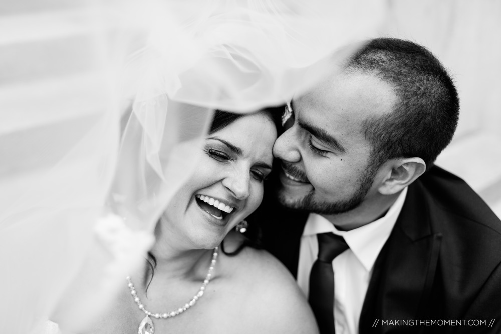 Cute Wedding Downtown Cleveland Photographer