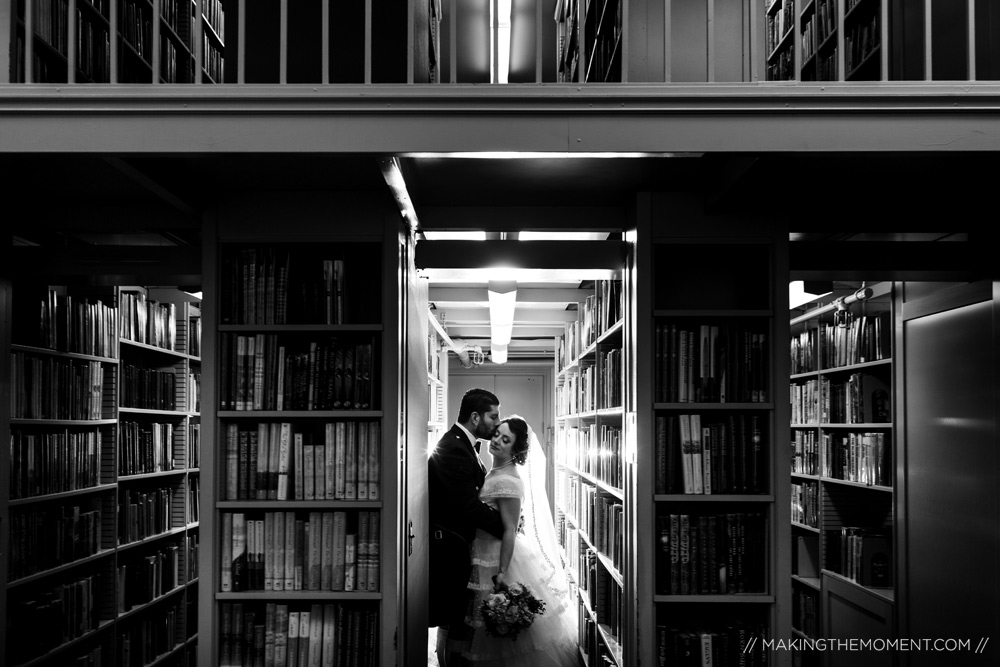 Library Wedding Cleveland Photographer