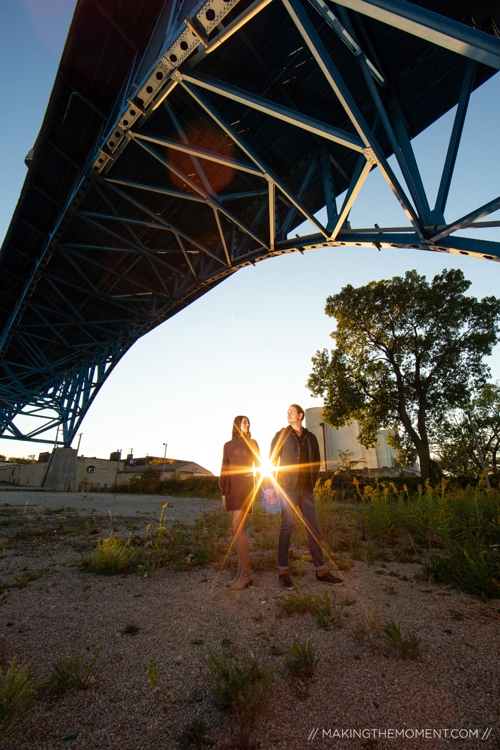 Cleveland Flats Engagement Session Inspiration