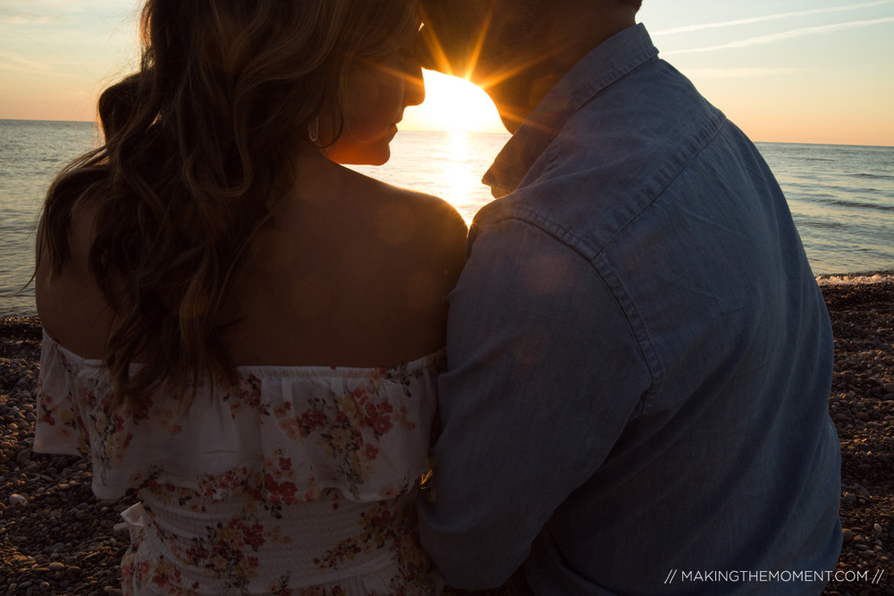 Best Sunset Engagement Session Ideas Cleveland