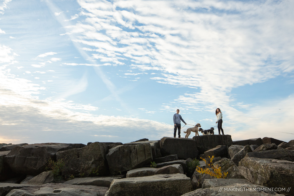 Dog Engagement Session Ideas Cleveland