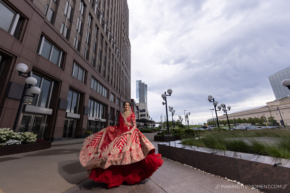 Indian Wedding Bride Cleveland