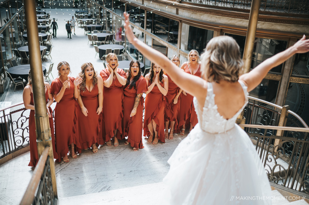 Cleveland Arcade Wedding