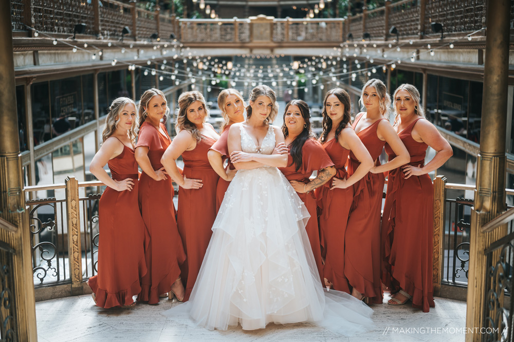 Cleveland Hyatt Arcade Wedding