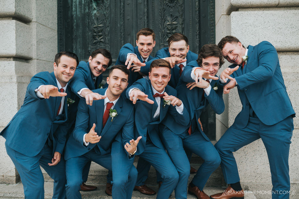 fun wedding photographers cleveland