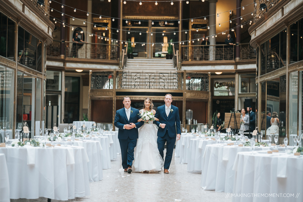Cleveland Hyatt Arcade Wedding