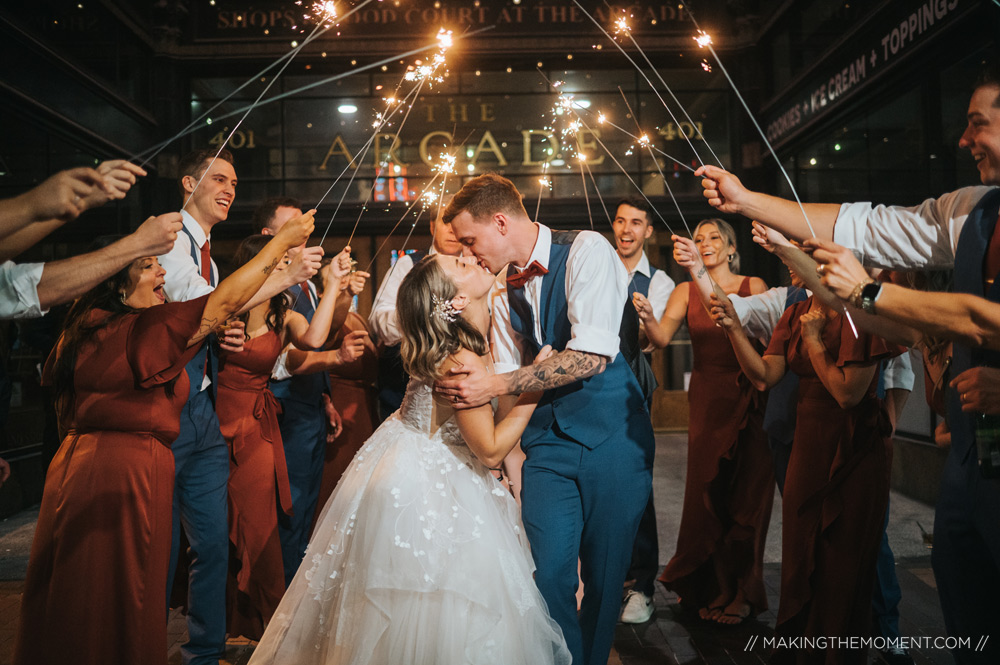 Cleveland arcade wedding photographer