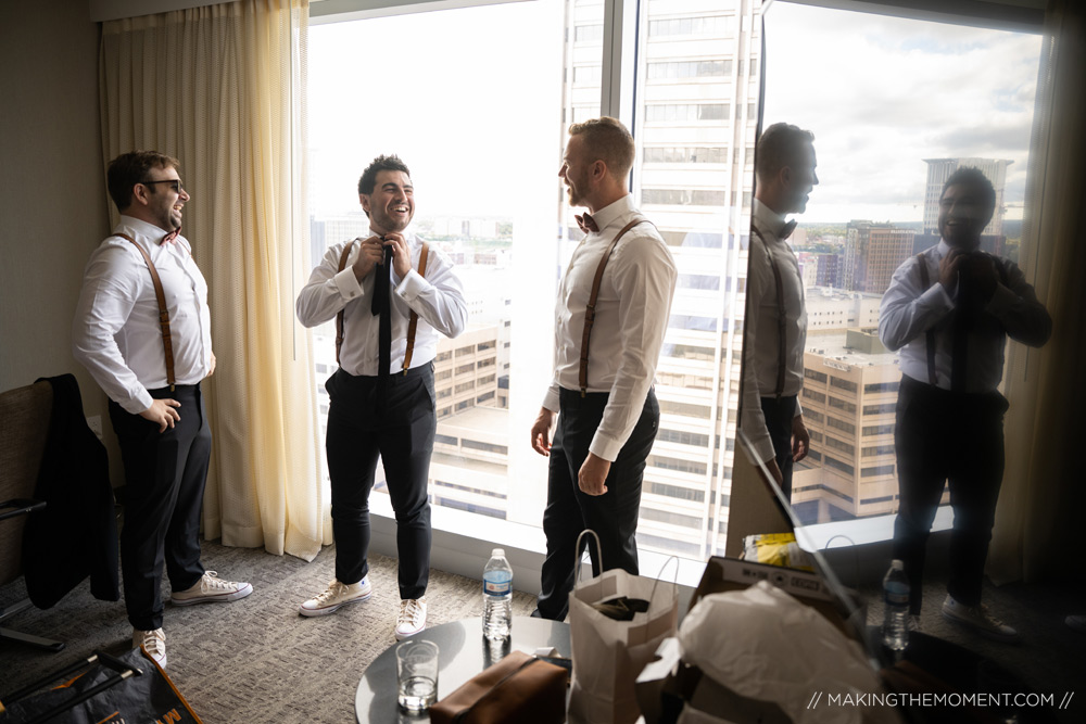 Cleveland Wedding Groomsmen