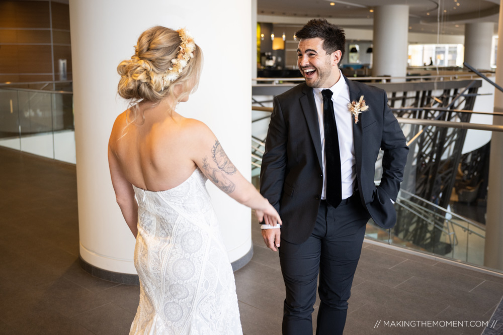 Cleveland Wedding Couple