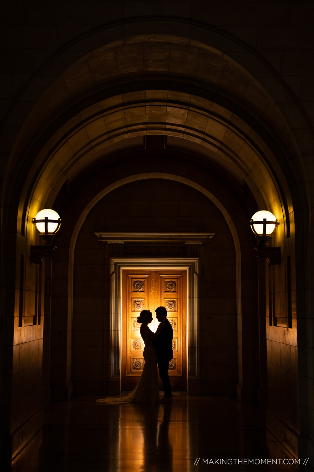 wedding photos old courthouse Cleveland Ohio