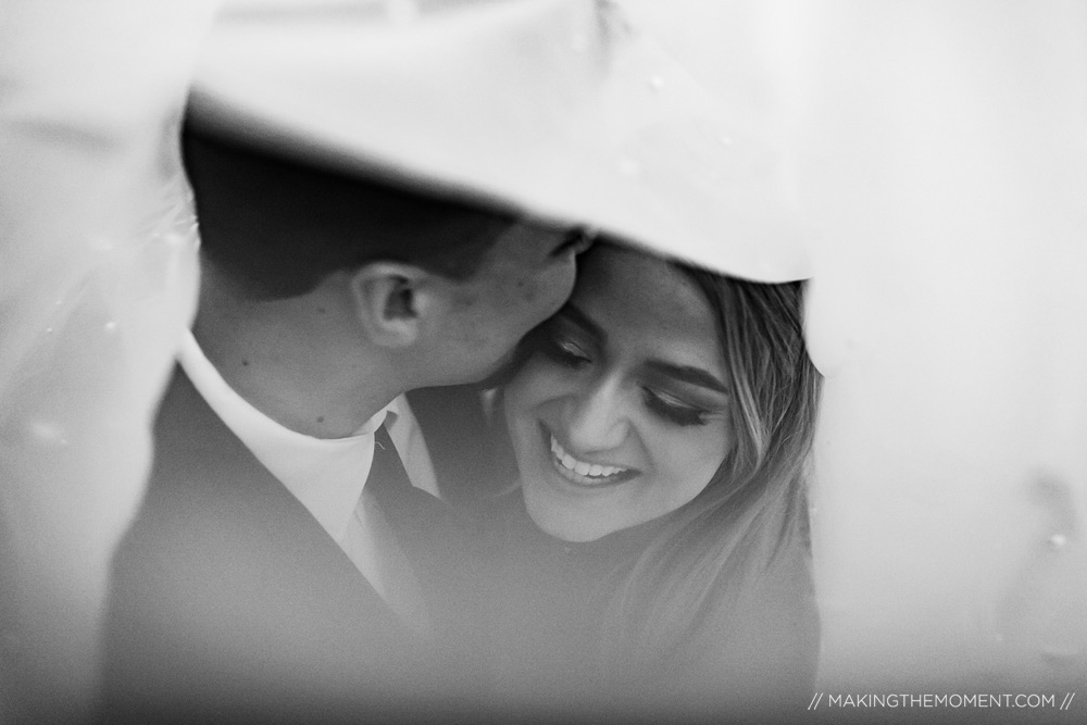 Black and White Wedding Photography Cleveland