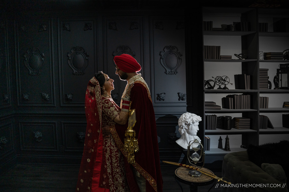 Romantic Indian Wedding Photography Cleveland