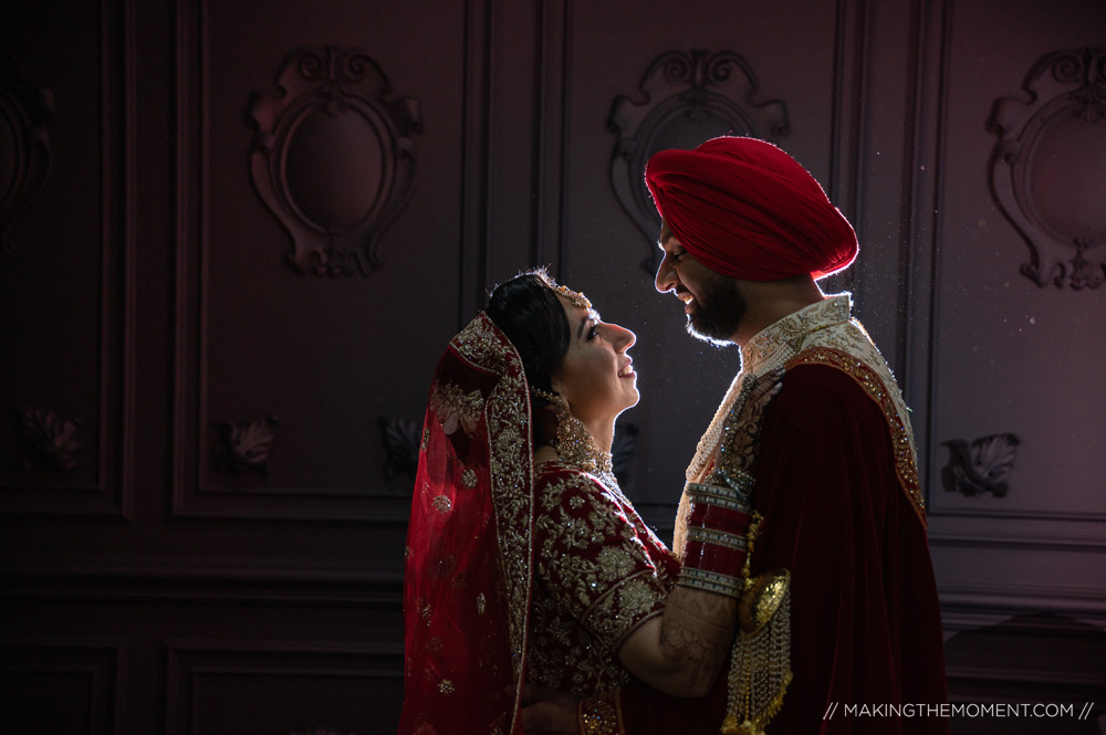 Indian Wedding Couple Cleveland