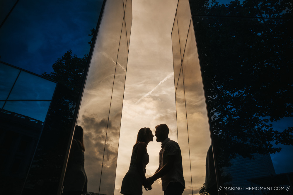 Downtown Cleveland Engagement Session Downtown Cleveland Engagement Session