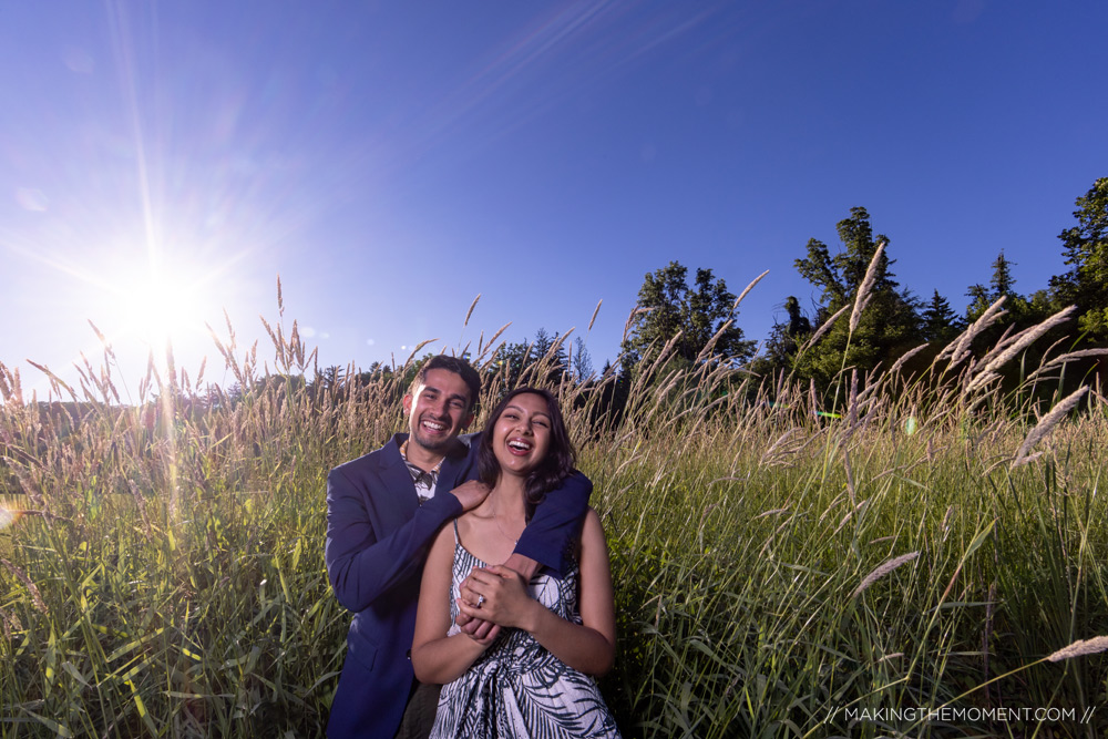 Outdoor Engagement Session Cleveland