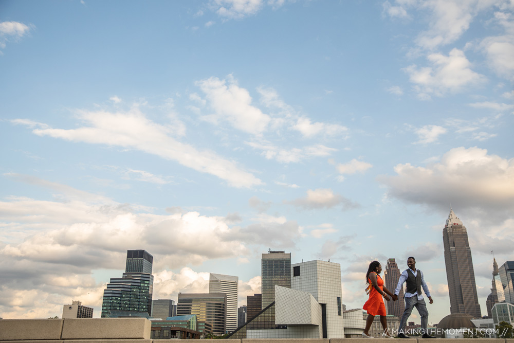 Downtown Cleveland Engagement Session