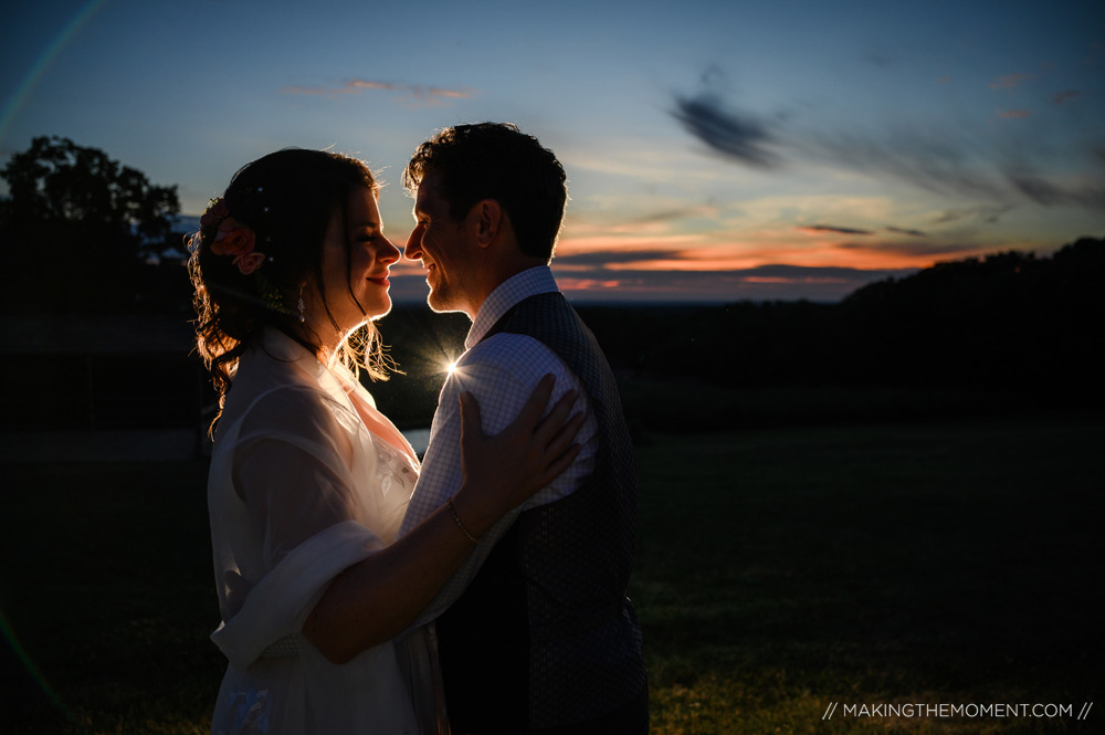 Sunset Wedding Photography Cleveland