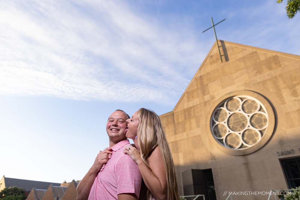 Candid engagement photographers cleveland