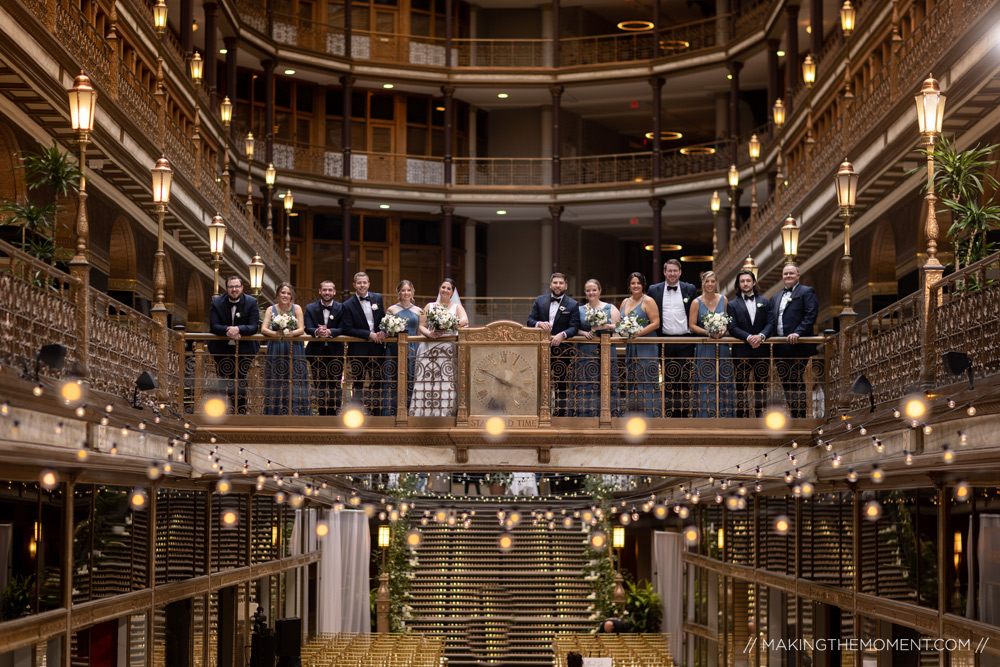 Cleveland Arcade Wedding Photography