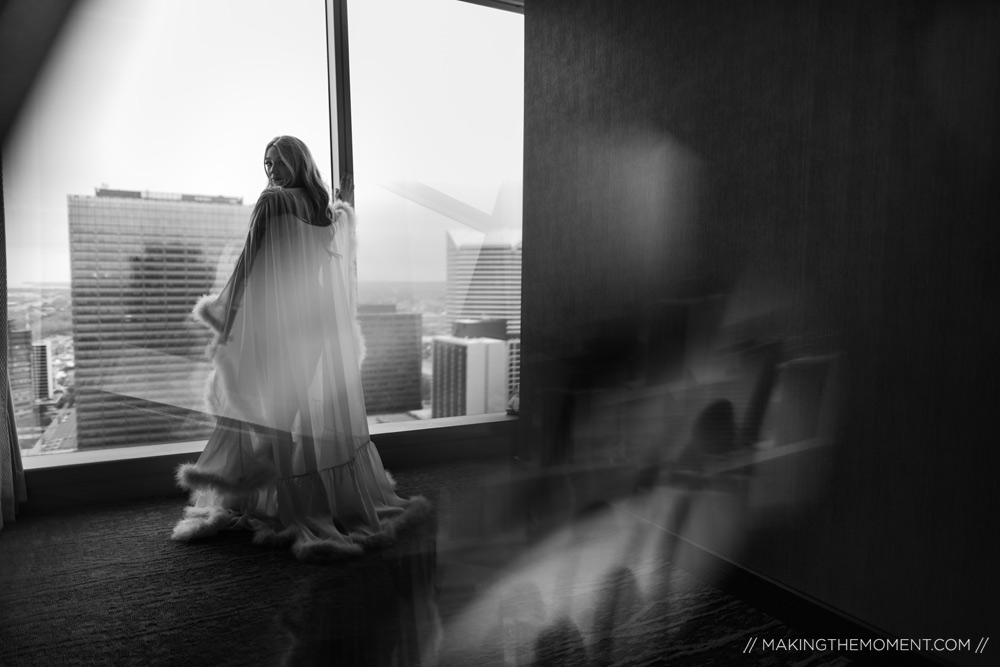 Black and White Wedding Photography Cleveland