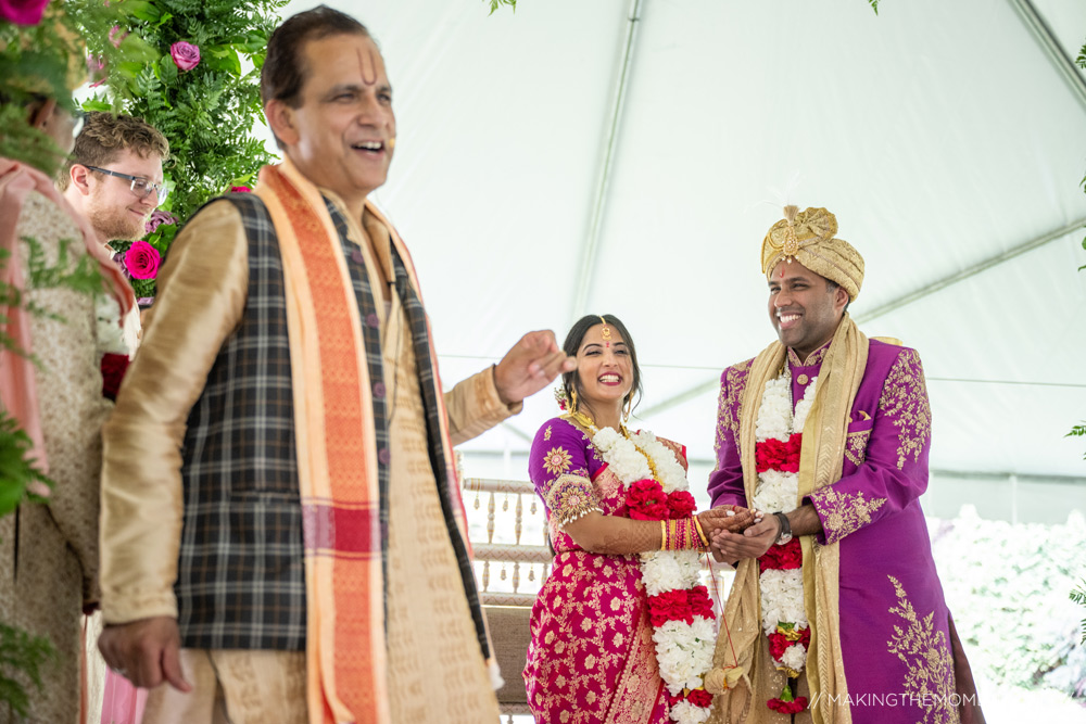 Outdoor Tented Indian Wedding Cleveland