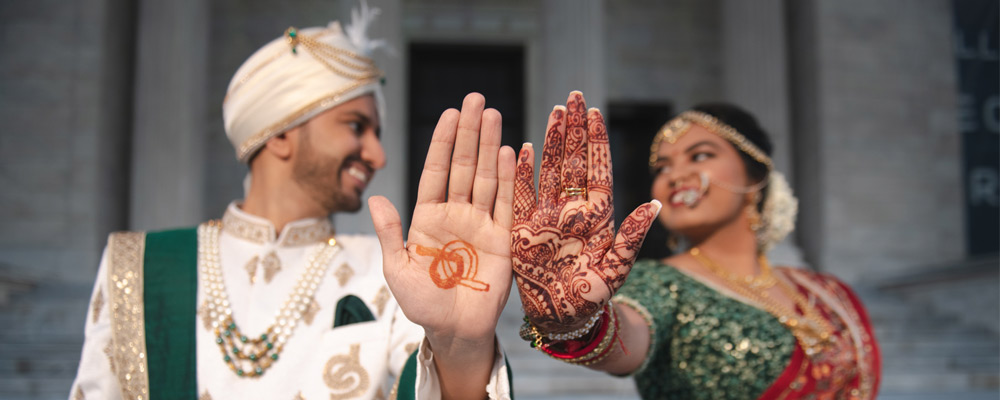 Cleveland Art Museum Indian Wedding Photography