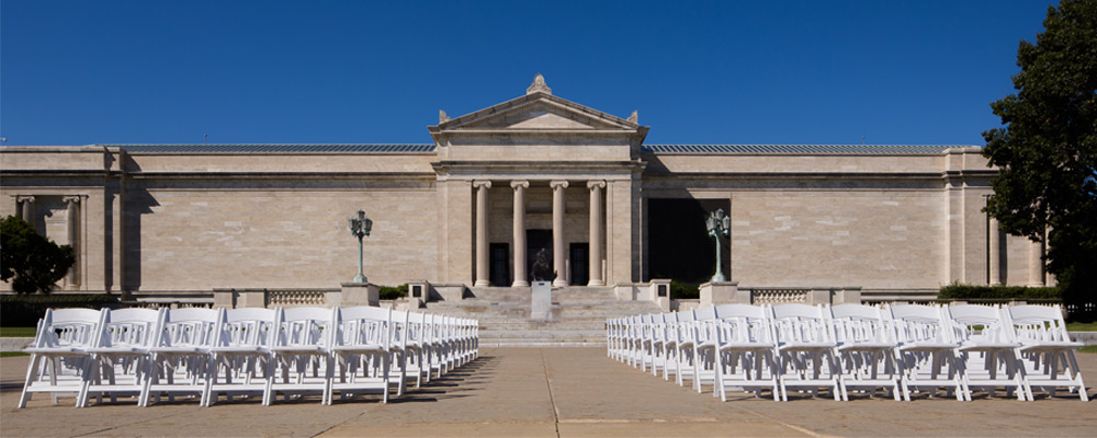 Cleveland Museum of Art Outdoor Wedding