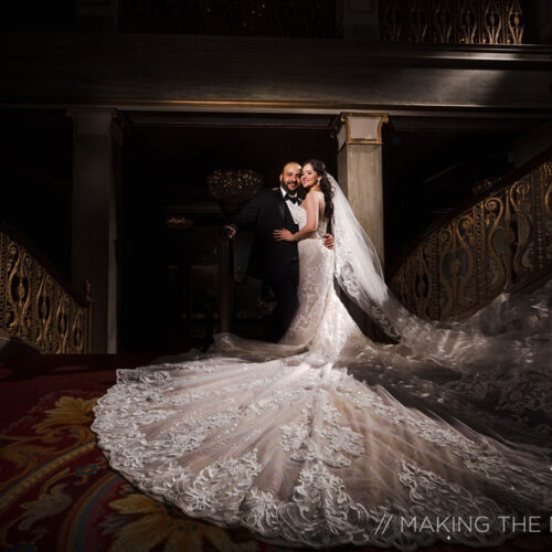 Hotel Cleveland Wedding Photo