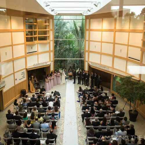 Cleveland Botanical Gardens Wedding