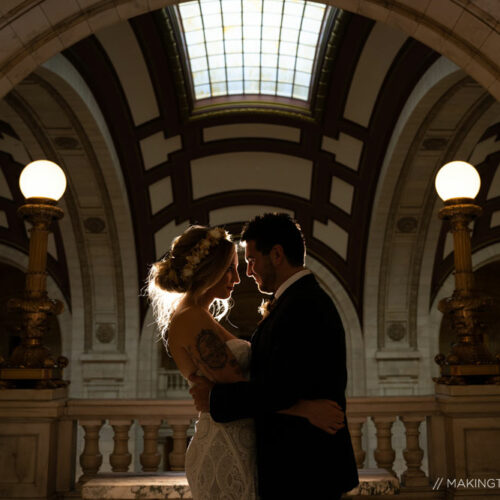 Cleveland Wedding Photographer Old Courthouse
