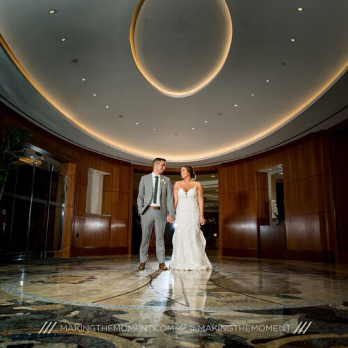 Cleveland Wedding Photography InterContinental Hotel