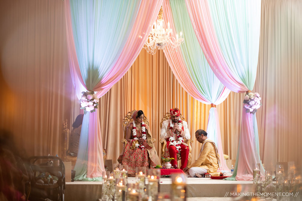 Cleveland Indian Wedding Ceremony Photo