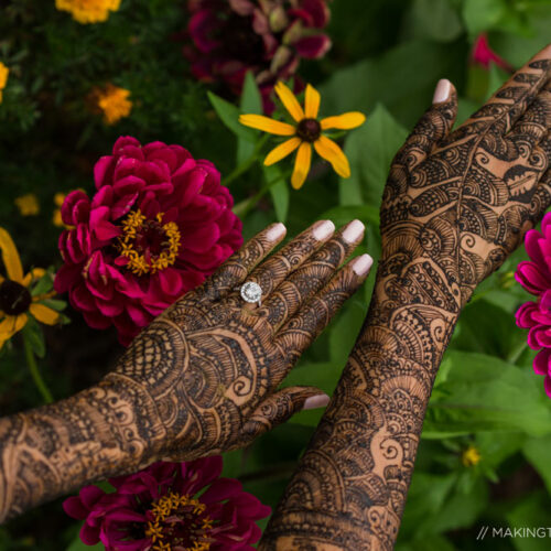 Indian Wedding Henna Photo Cleveland